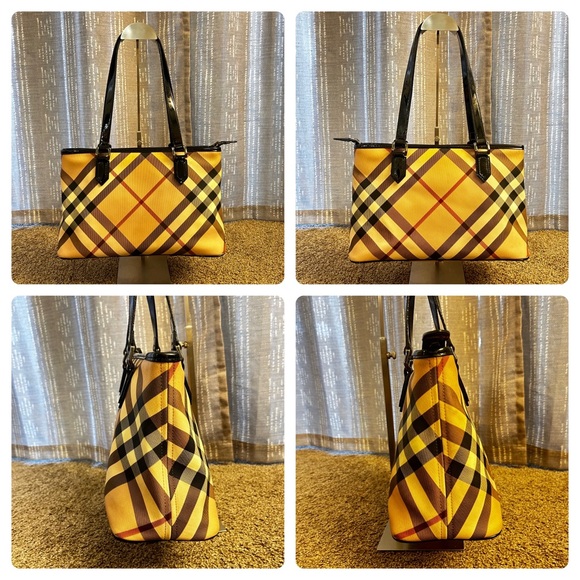 Authentic Burberry nova check tote bag - Picture 1 of 9